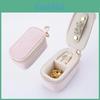 Novelty Hanging Keychain Jewelry Box With Velvet Storage For Travel And Gift