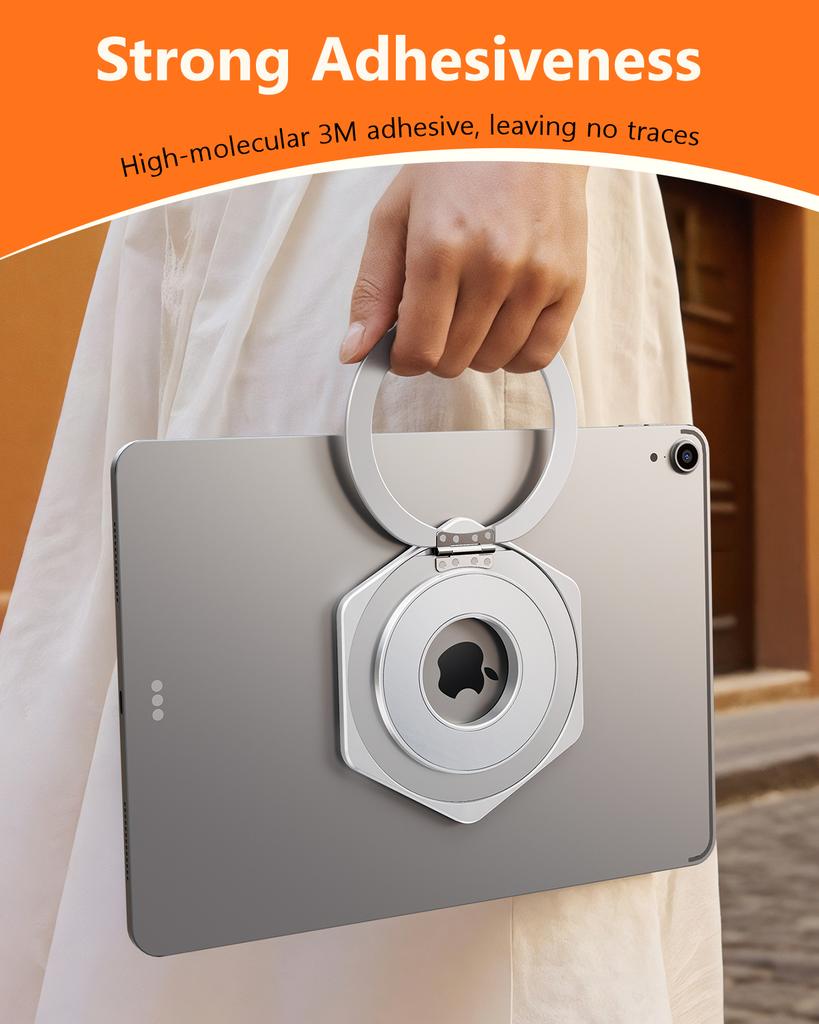 Eary für iPad Halter Aluminium Tablet Ständer Mit 360° Drehbarer Magnetischer Griff Halter Ständer Kompatibel Mit iPad Mini Allen Tablets