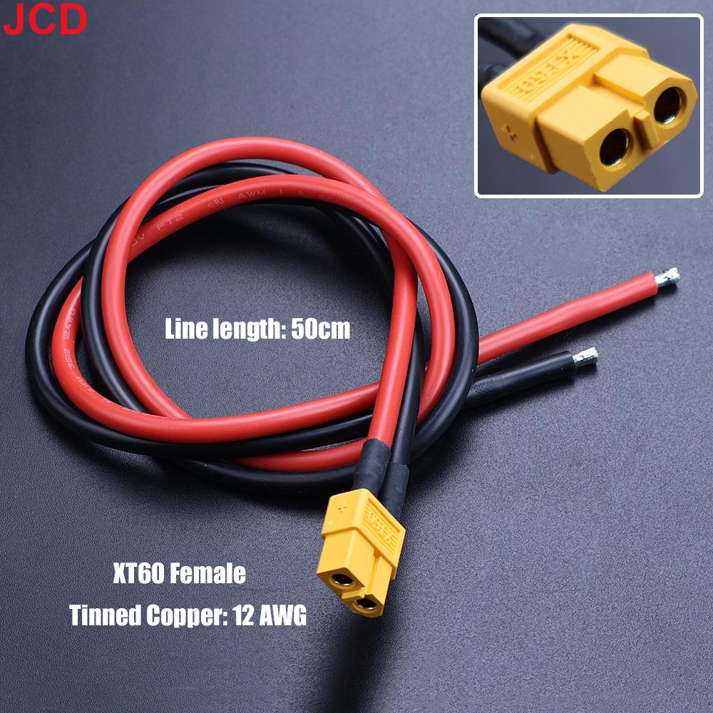 XT60 Battery Male Female Connector Plug with 12/16AWG Silicone Wire Cable For RC Airplane Lipo Battery ESC FPV Drone Car Boat