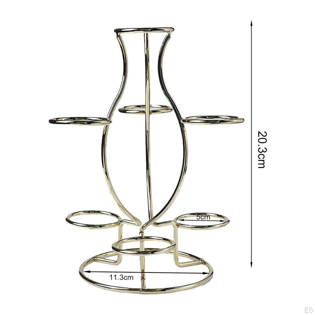 Crystal Ball Base with Seven Spheres Holder for Event Setup