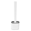 Toilet Brush Detachable Square Handle Bathroom Crevice Cleaning Brushes with Drain BoxWhite