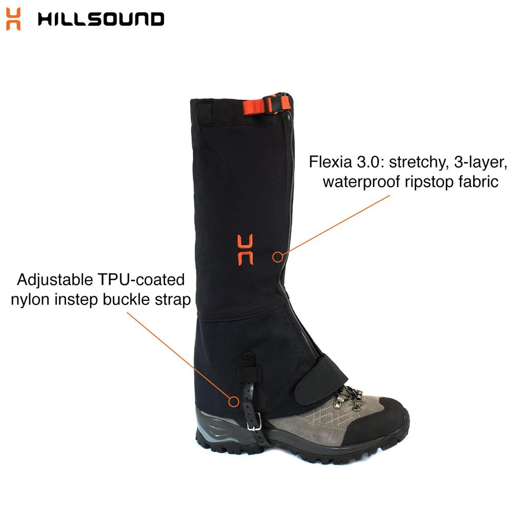 HILLSOUND Armadillo LT XS Size HSG004U Gaiters, (21.5-23.5cm),