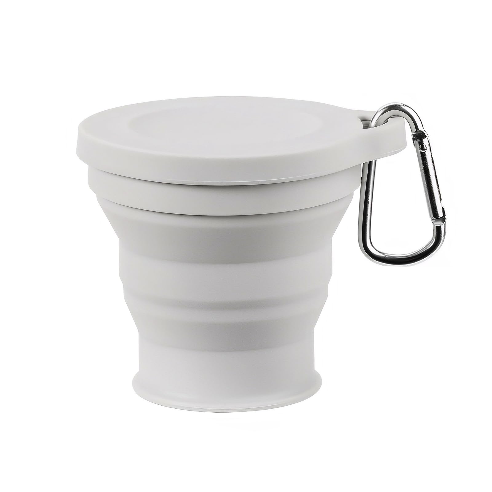MAEXUS Camping Cup 180ml Folding Cup Heat Resistant Cup with 180ml серый