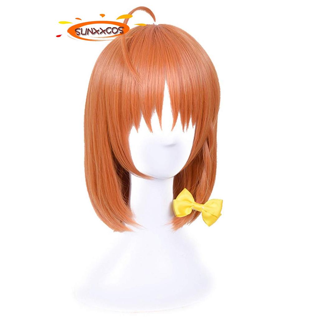 SUNXXCOS Love Live Heat-resistant Cosplay Wig with Net Wig Costume Accessories for Women Cosplay Props Cosplay Props (Takahashi Chika (Headwear