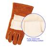 Weldas Straight-Thumb Welding Gloves, Fully Lined, Reinforced Thumb Strap