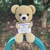 Crochet Positive Energy Dolls Small Pocket Hug Handmade Plush Knitted Potatoes Desktop Decoration Knitting Animal Vegetables Doll