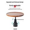 Universal Tesla Car-Mounted Rotating Wood Table for Vehicle Interiors