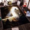 Resurrection Scene Art Non-slip Rug for Homes living room and bedroom sofas.