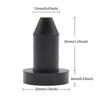 6 Pieces Kayak Drain Plug Canoe Marine Boat Scupper Waterproof Holes Water Stopper Fishing Accessories Replacement for Aruba