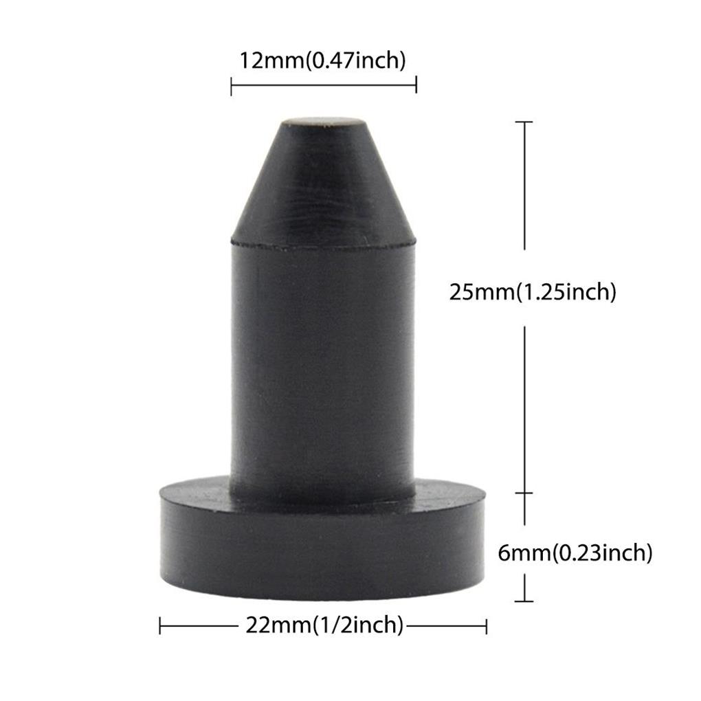 6 Pieces Kayak Drain Plug Canoe Marine Boat Scupper Waterproof Holes Water Stopper Fishing Accessories Replacement for Aruba