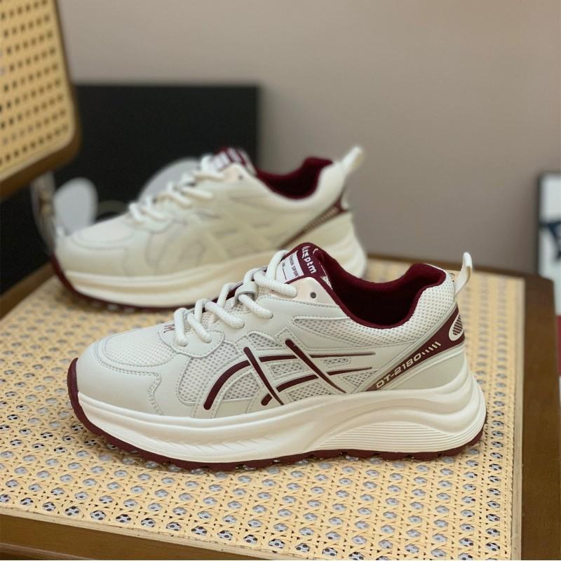 Mesh feet little dad shoes women's ins summer and autumn new breathable platform casual shoes versatile sports shoes