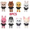 Skzoo Plush Doll Teddy Kawaii Cartoon Stuffed Animal Soft Toys Room Decor Children Fans Gift TOY Cuddly Fluffy Huggable Comfort Adorable