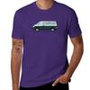 T4 Bus White Green Tshirt Funnys Anime Clothes Graphics Unisex Workout Shirt