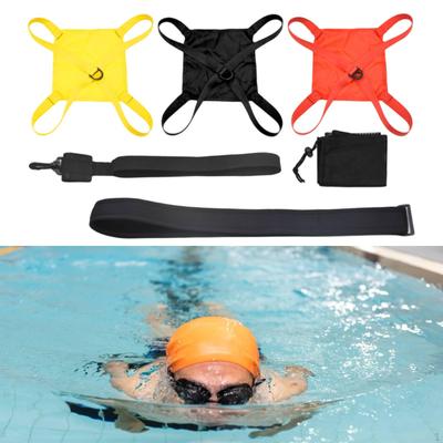 Swim Parachute Aquatic Resistance Belt Quick Donning Speed Strength Training Accessories Equipment