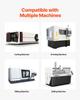 2PCS Linear Motion Rod, 25 mm x 1000 mm (0.98 x 39.4 in), SFC25 Carbon Steel Linear Rod Shaft, Anti Rust and High Precision, High Hardness Shaft, for