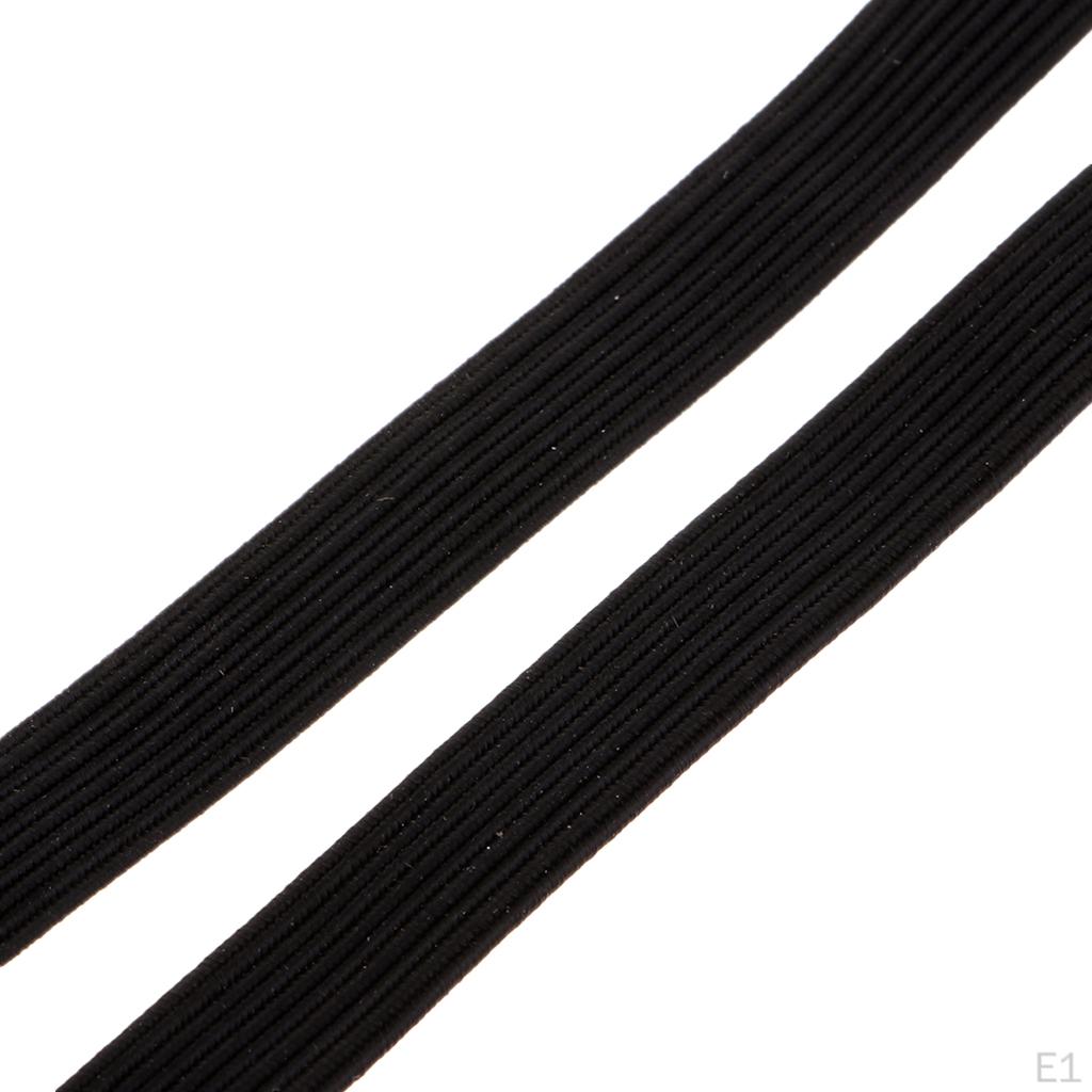 Elastic 10 Meters Flat Sewing Ribbon Bands Craft Accessories