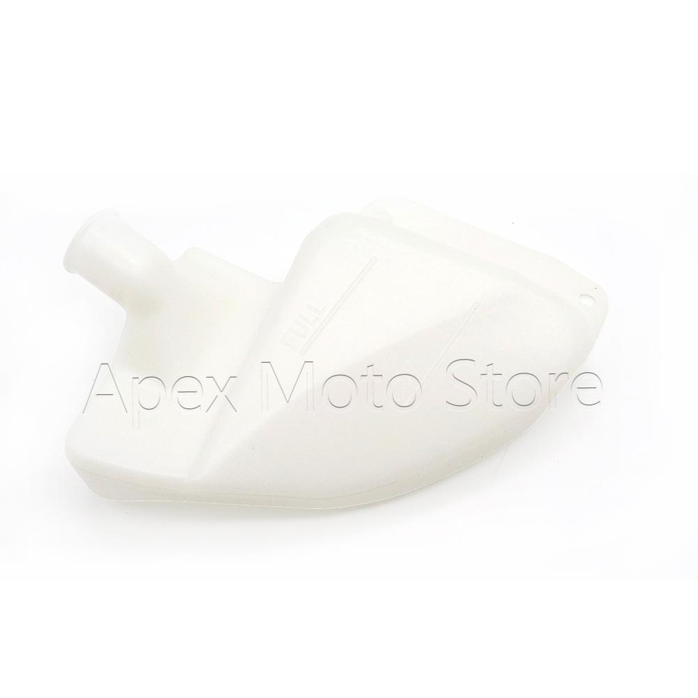 For Yamaha YZF R6 YZF600 RR YZF-R6 YZF600RR 2006-2019 Motorcycle Radiator Coolant Reservior Overflow Tank Bottle ABS Plastic