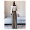 Stylish and Comfortable Women's Wide Leg Suit Pants, Perfect for Any Occasions In Autumn