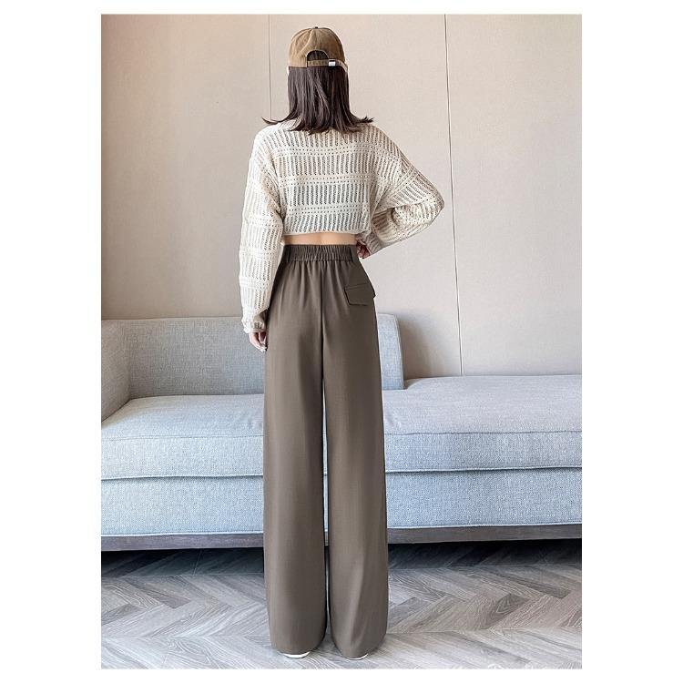 Stylish and Comfortable Women's Wide Leg Suit Pants, Perfect for Any Occasions In Autumn