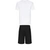 Adidas Taekwondo Round Neck Pullover Comfortable Short Sleeve T-Shirt Fashion Simple Drawstring Shorts Casual Sports Set ADICLTS24TKP-WB+S21ATMSH1T-BW