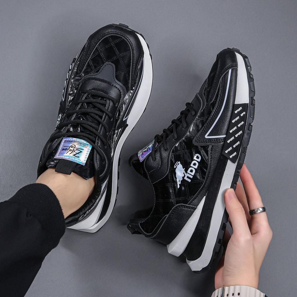 Daddy shoes 22 new winter sports casual running heightened waterproof thick sole wear-resistant Forrest Gump