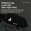 ROCKBROS Bike Top Tube Bag Waterproof Bicycle Frame Bag Cycling Reflective Bag 1L