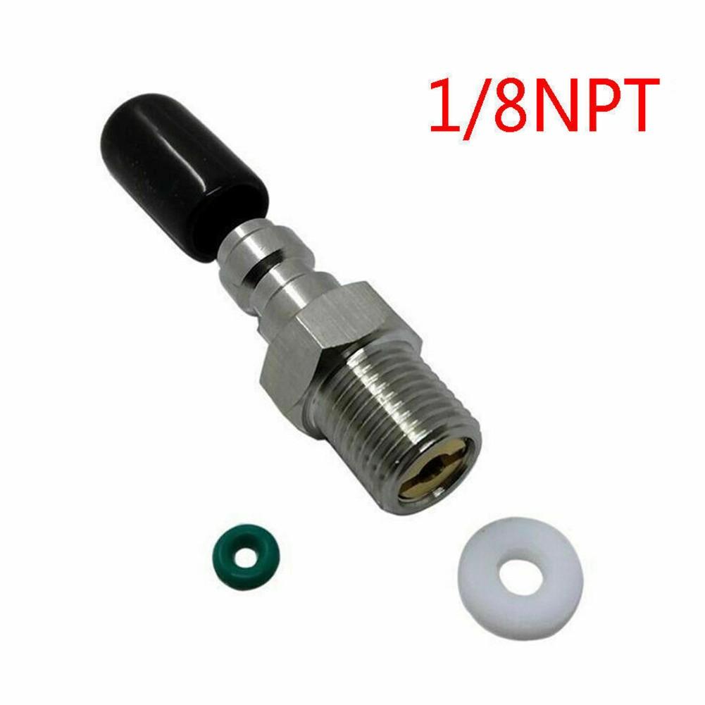 1/8 NPT Quick Disconnect 8mm Male Coupler Plug Fitting PCP Fill Nipple