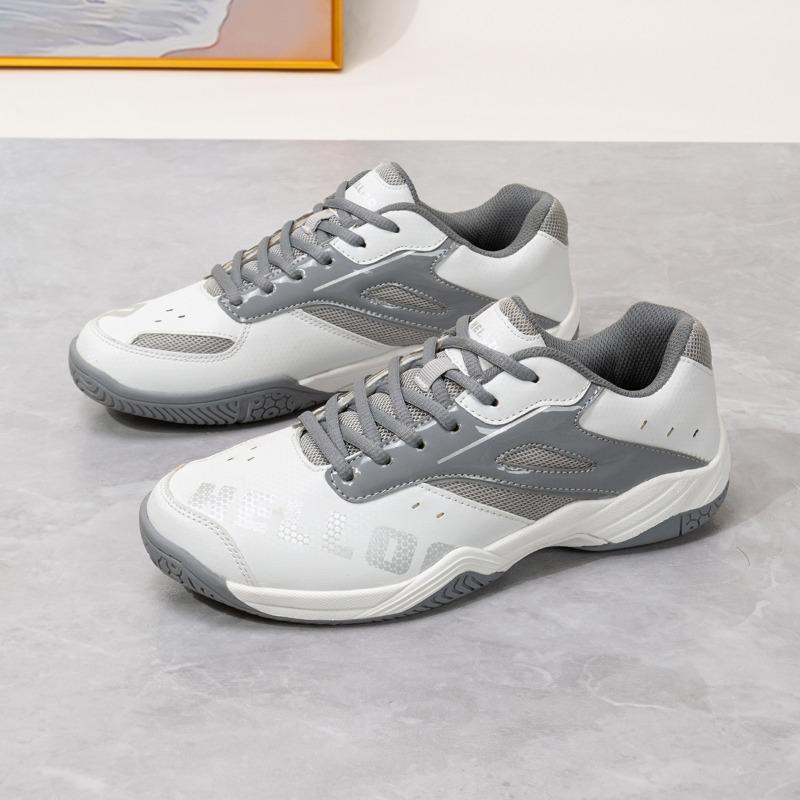 

New Anti Slip High-quality Professional Tennis Shoes Cushioned and Elastic Comfortable Sports Shoes Sizes 36-45 for Men Women 36 серый белый