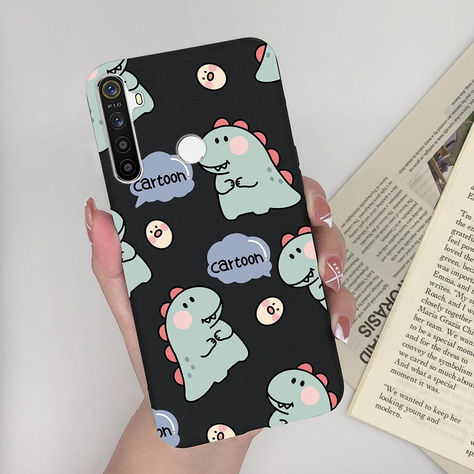 For Oppo Realme 5 Pro Oppo Realme 5 5i 5s C3 6i Realme5 5 Pro Realme6i Phone Cases Cute Soft Matte Bumper Back Cover Funda Coque