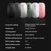 Portable Wireless Mouse Bluetooth-Compatible 2.4Ghz Dual Modes Computer Wireless Mice Mute For Pc Xiaomi Pad Laptop Macbook