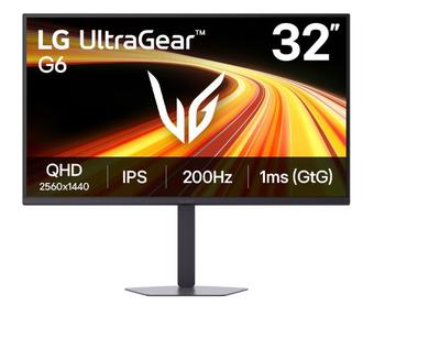 Monitor 32 Inches UltraGear G6 QHD 200 Hz 32G620B-B