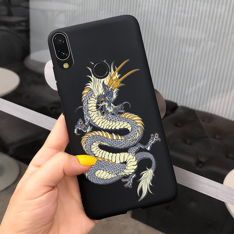 Soft Case For Xiaomi Redmi Note 7 Cover Funda For Redmi 7 7A Fashion Silicone Sunflower Phone Case on Redmi Note7 Pro Back Cover