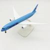 Decoration 20cm Korean Airways A350 Airplane 1/400 Scale Diecast Metal Alloy With Landing Gear Model Collection for Friend Gift