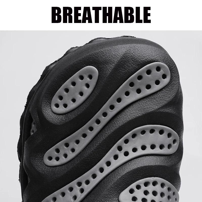 Men Slippers Quick-Drying Men Sandals Anti-Slip Waterproof Beach Slippers Outdoor Lightweight Male Aqua Shoes Free Shipping 2024