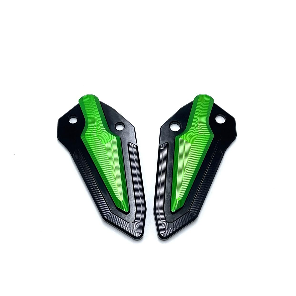Защитные накладки на подножки и пятки motokano для ZX-25R, ZX-4R и ZX-4RR SE (зеленый)