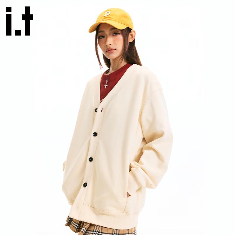 

Fingercroxxit Unisex Loose Fit V-Neck Cardigan Sweatshirt XL