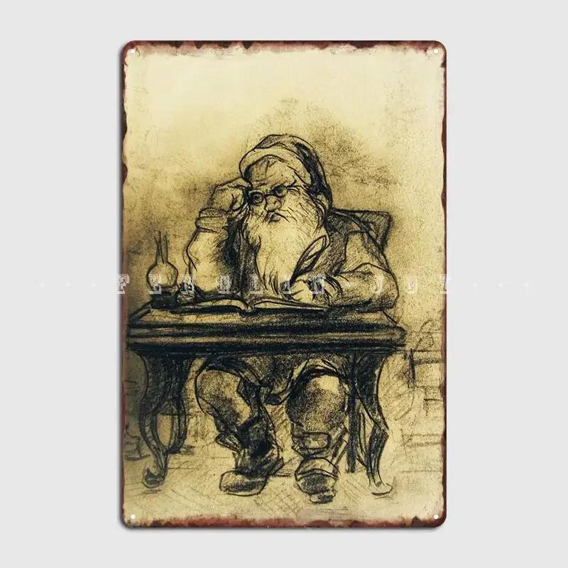 Santa Claus Series Metal Plaque Poster Wall Decor Vintage Kitchen Cinema Garage Tin Sign Posters