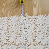 Milk Silk Lace Water-Soluble Embroidery Fabric Fashion Clothing Fabric White Hollow Accessories Embroidery
