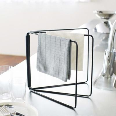 Hanging Dish Cloth Drying Rack 3 Layers Vertical Kitchen Washcloth Holder Dishrag Organizer Rag Support Dish Rag Storage Rack