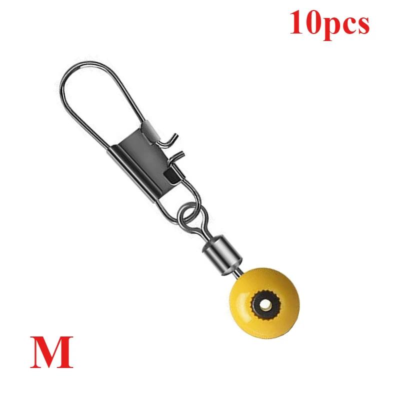 10pcs/set Fishing Float Bobber Stops Space Beans Connectors Sea Saltwater Fishing Tools Fishing Equipment Accessories