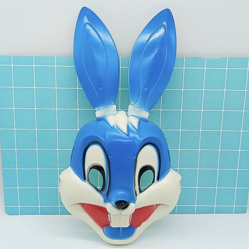 

Halloween Party Favors Pack - Popular Cartoon Masks for Stage Performances, Festivals, and Role Play Rabbit Blue