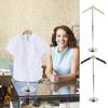 Coat Hanger Stand Non-Slip Clothes Hanger Rack Adjustable Shirt Rack Shoulder Stand For T Shirt Display For Vendor Events