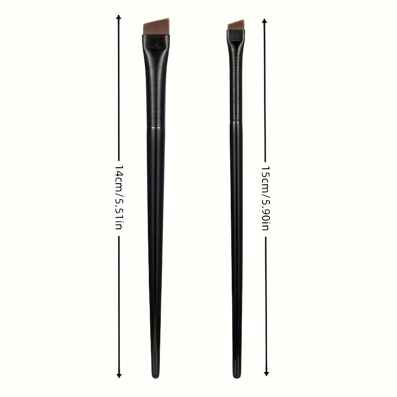 

[Fine Slanted Eyeliner Brush] Fine Slanted Blade Eyeliner Brush | Contouring Eye Liner Brow Brush & Eyeshadow Makeup Tool
