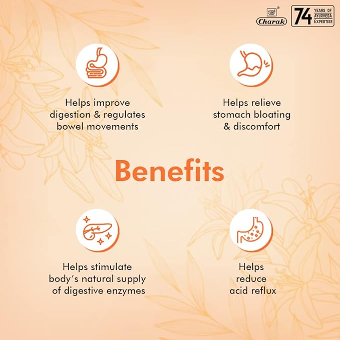 Charak Pharma Ojus Tablet To Improve Digestion 30 Tablets