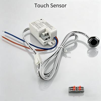 220V Cabinet Motion Sensor Hand Sweep Sensor Wave Hand Sensor Switch 100W165-265V Non-Contact for Light Cabinet Closet Corridor,
