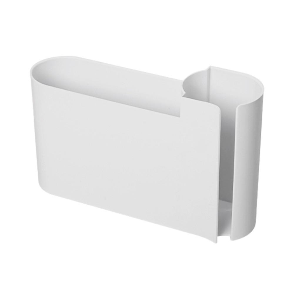 Wall Mounted Pull-out Type Trash Bag Dispenser Plastic Waste Bag Storage Box  Cabinet Door