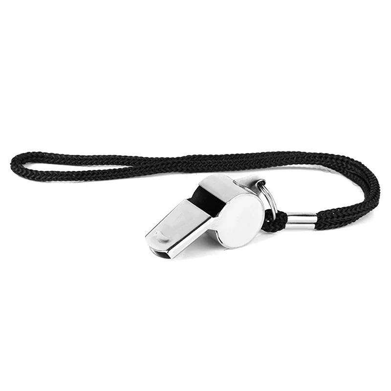 Stainless Steel Whistle Party Referee Sports School Football Rugby Dog Training A Trial-mouthed Whistle Whistle Referee