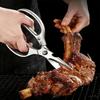 SK5 aluminum alloy handle scissors kitchen household scissors multi-functional stainless steel strong chicken bone barbecue scissors