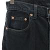 Levi's 90s 512 Old dyed black Straight denim pants w31 Black series jeans Men's Used
