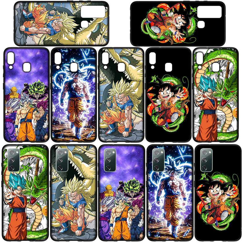 Phone Case for Samsung Galaxy S25 S23 S24 Ultra FE Plus A05 A06 A15 A16 A36 A37 A35 A54 A55 A56 A57 A25 A26 A53 A17 Funda Dragon Son Gokus Ball Super